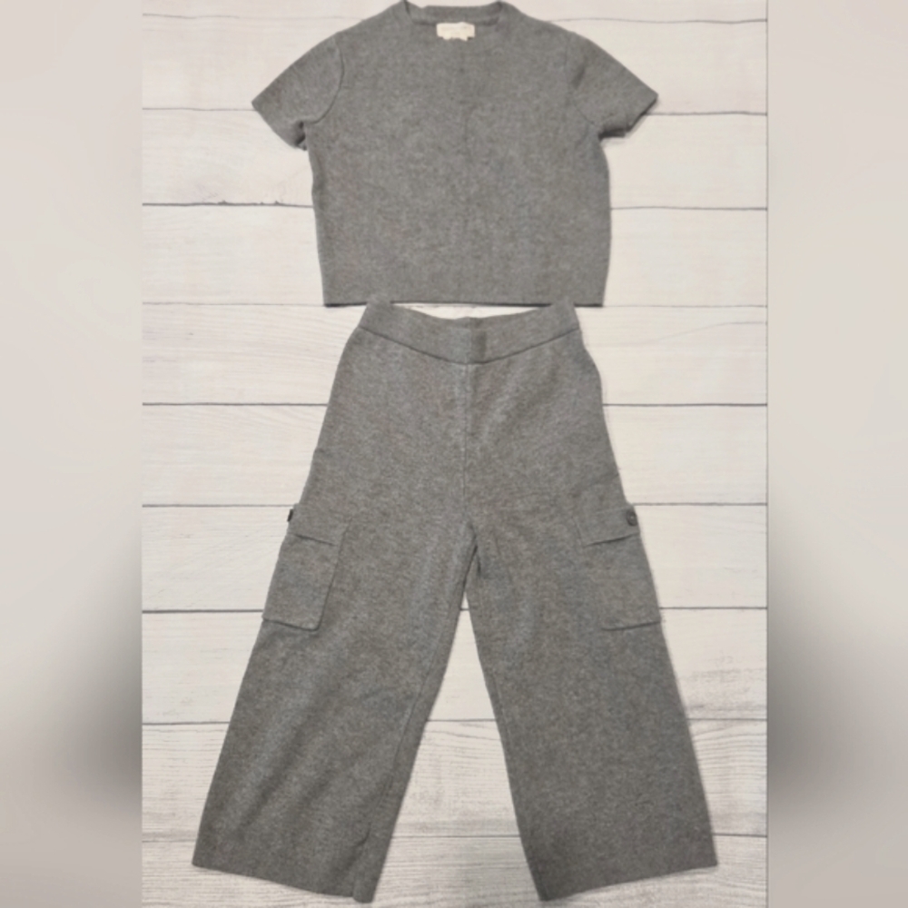 Girls Gray 2 Piece Set